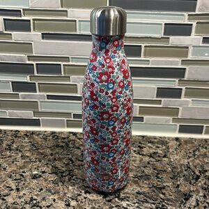 Flower water bottle